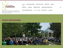 Tablet Screenshot of destinationhudson.com